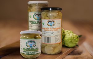 Variedad de alcachofas Conservas el Agricultor
